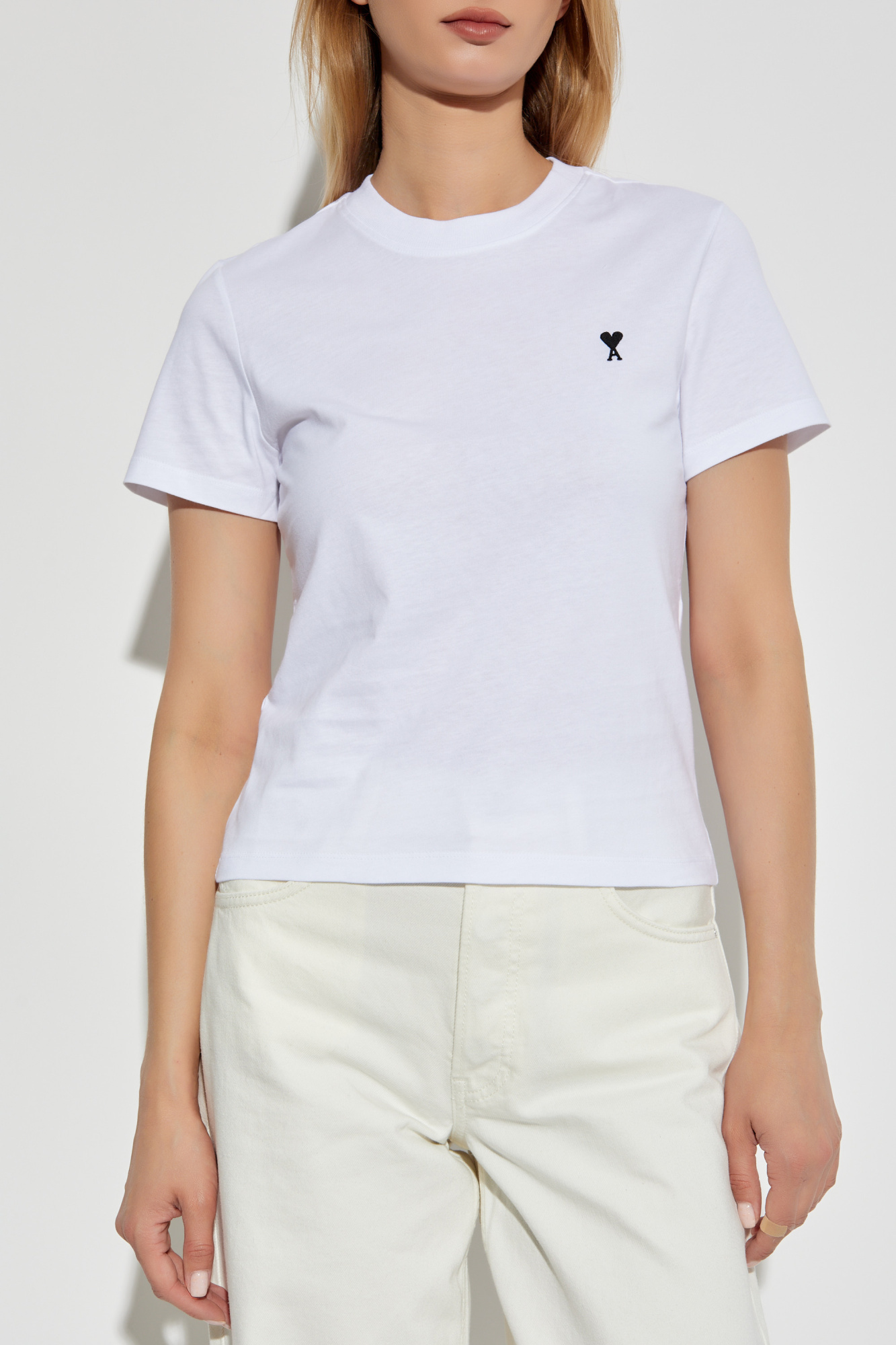 Ami Alexandre Mattiussi T-shirt with logo | Women's Clothing